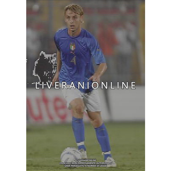 LECCE 12/10/2005 QUALIFICAZIONI MONDIALI GERMANIA 2006 ITALIA-MOLDOVA NELLA FOTO: DE ROSSI DANIELE FOTO FABRIZIO TERRUSO/AG. ALDO LIVERANI