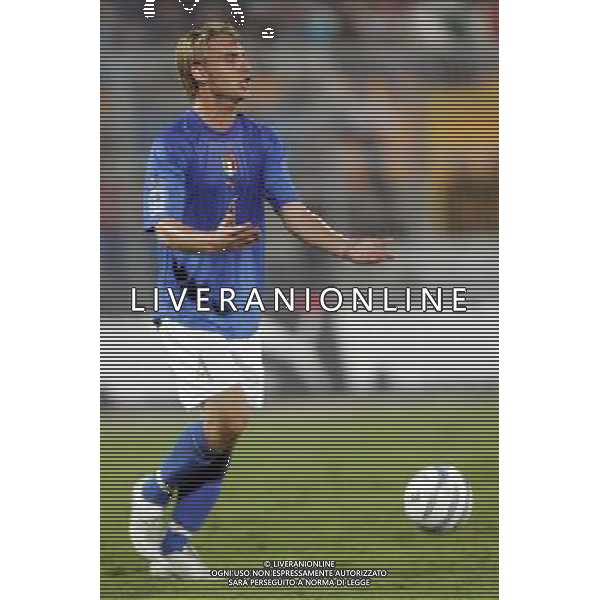 LECCE 12/10/2005 QUALIFICAZIONI MONDIALI GERMANIA 2006 ITALIA-MOLDOVA NELLA FOTO: DE ROSSI DANIELE FOTO FABRIZIO TERRUSO/AG. ALDO LIVERANI