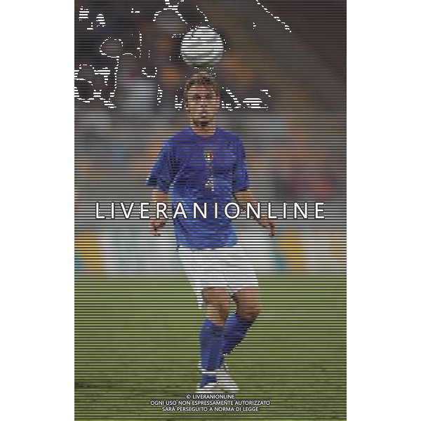 LECCE 12/10/2005 QUALIFICAZIONI MONDIALI GERMANIA 2006 ITALIA-MOLDOVA NELLA FOTO: DE ROSSI DANIELE FOTO FABRIZIO TERRUSO/AG. ALDO LIVERANI