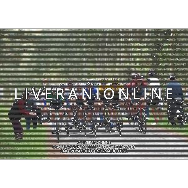 07-04-2022 Itzulia Basque Country; Tappa 04 Vitoria - Zamudio; 2022, Quick Step - Alpha Vinyl; Evenepoel, Remco; Alaphilippe, Julian; Roglic, Primoz; Vingegaard, Jonas; ©SIROTTI/AGENZIA ALDO LIVERANI SAS