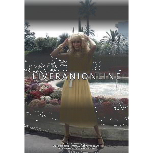 RETROSPETTIVA AMANDA LEAR CANTANTE NELLA FOTO A CANNES NEL 1979 ©Archivio Giovanni Liverani/AGENZIA ALDO LIVERANI SAS