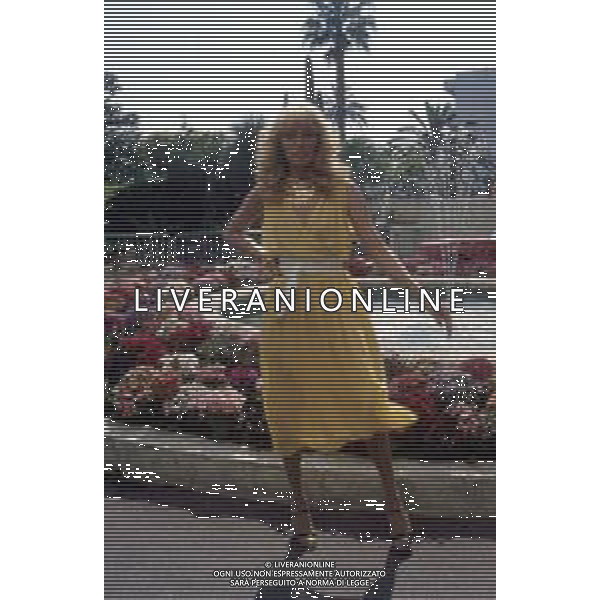 RETROSPETTIVA AMANDA LEAR CANTANTE NELLA FOTO A CANNES NEL 1979 ©Archivio Giovanni Liverani/AGENZIA ALDO LIVERANI SAS