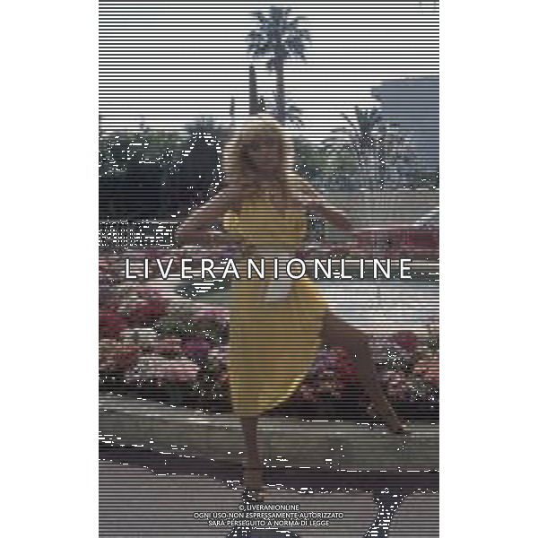 RETROSPETTIVA AMANDA LEAR CANTANTE NELLA FOTO A CANNES NEL 1979 ©Archivio Giovanni Liverani/AGENZIA ALDO LIVERANI SAS