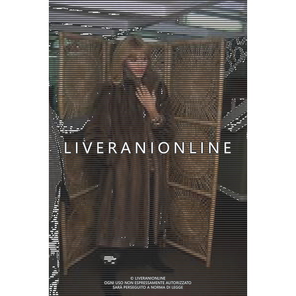 RETROSPETTIVA AMANDA LEAR CANTANTE NELLA FOTO ALLA PELLICCERIA MORETTI DI MILANO NEL 1981 ©Archivio Giovanni Liverani/AGENZIA ALDO LIVERANI SAS