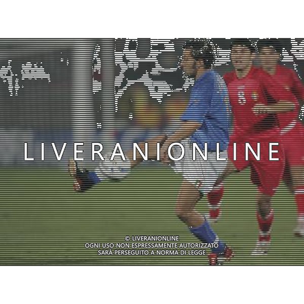 LECCE 12/10/2005 QUALIFICAZIONI MONDIALI GERMANIA 2006 ITALIA-MOLDOVA NELLA FOTO: DEL PIERO ALESSANDRO FOTO FABRIZIO TERRUSO/AG. ALDO LIVERANI