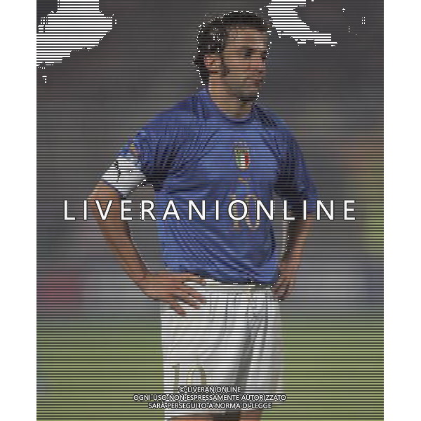 LECCE 12/10/2005 QUALIFICAZIONI MONDIALI GERMANIA 2006 ITALIA-MOLDOVA NELLA FOTO: DEL PIERO ALESSANDRO FOTO FABRIZIO TERRUSO/AG. ALDO LIVERANI