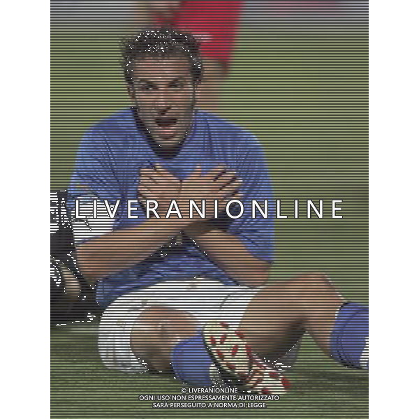 LECCE 12/10/2005 QUALIFICAZIONI MONDIALI GERMANIA 2006 ITALIA-MOLDOVA NELLA FOTO: DEL PIERO ALESSANDRO FOTO FABRIZIO TERRUSO/AG. ALDO LIVERANI