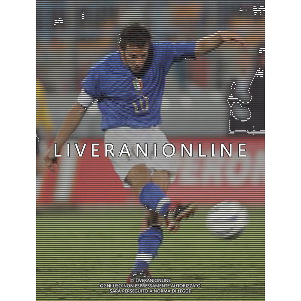 LECCE 12/10/2005 QUALIFICAZIONI MONDIALI GERMANIA 2006 ITALIA-MOLDOVA NELLA FOTO: DEL PIERO ALESSANDRO FOTO FABRIZIO TERRUSO/AG. ALDO LIVERANI