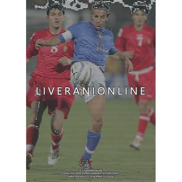 LECCE 12/10/2005 QUALIFICAZIONI MONDIALI GERMANIA 2006 ITALIA-MOLDOVA NELLA FOTO: DEL PIERO ALESSANDRO FOTO FABRIZIO TERRUSO/AG. ALDO LIVERANI