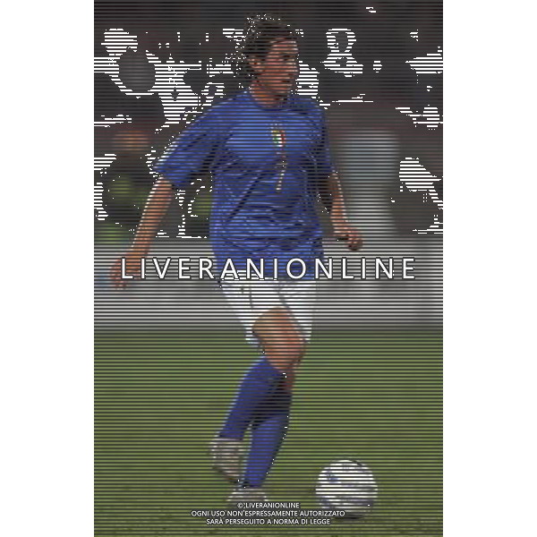 LECCE 12/10/2005 QUALIFICAZIONI MONDIALI GERMANIA 2006 ITALIA-MOLDOVA NELLA FOTO: DIANA AIMO STEFANO FOTO FABRIZIO TERRUSO/AG. ALDO LIVERANI