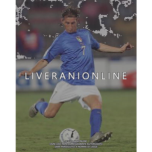 LECCE 12/10/2005 QUALIFICAZIONI MONDIALI GERMANIA 2006 ITALIA-MOLDOVA NELLA FOTO: DIANA AIMO STEFANO FOTO FABRIZIO TERRUSO/AG. ALDO LIVERANI