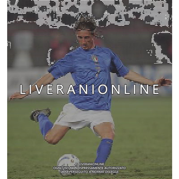 LECCE 12/10/2005 QUALIFICAZIONI MONDIALI GERMANIA 2006 ITALIA-MOLDOVA NELLA FOTO: DIANA AIMO STEFANO FOTO FABRIZIO TERRUSO/AG. ALDO LIVERANI