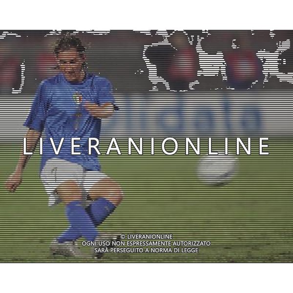 LECCE 12/10/2005 QUALIFICAZIONI MONDIALI GERMANIA 2006 ITALIA-MOLDOVA NELLA FOTO: DIANA AIMO STEFANO FOTO FABRIZIO TERRUSO/AG. ALDO LIVERANI