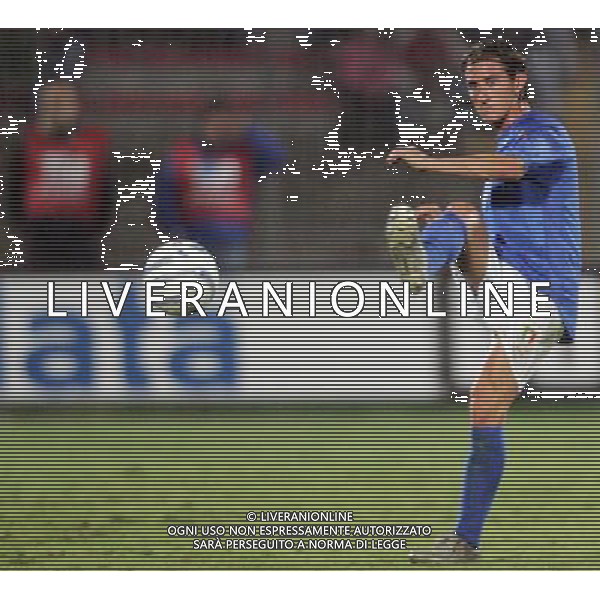 LECCE 12/10/2005 QUALIFICAZIONI MONDIALI GERMANIA 2006 ITALIA-MOLDOVA NELLA FOTO: DIANA AIMO STEFANO FOTO FABRIZIO TERRUSO/AG. ALDO LIVERANI