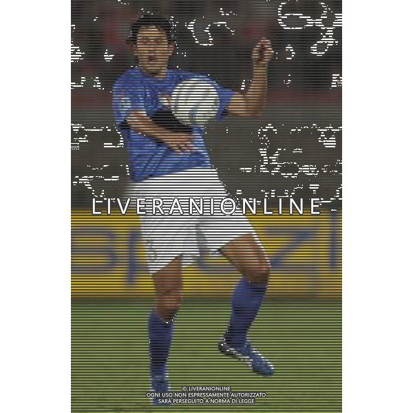 LECCE 12/10/2005 QUALIFICAZIONI MONDIALI GERMANIA 2006 ITALIA-MOLDOVA NELLA FOTO: GROSSO FABIO FOTO FABRIZIO TERRUSO/AG. ALDO LIVERANI
