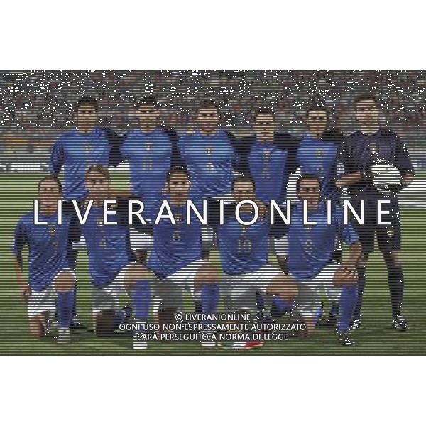 LECCE 12/10/2005 QUALIFICAZIONI MONDIALI GERMANIA 2006 ITALIA-MOLDOVA NELLA FOTO: ITALIA FOTO FABRIZIO TERRUSO/AG. ALDO LIVERANI