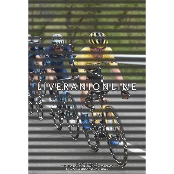 08-04-2022 Itzulia Basque Country; Tappa 05 Zamudio - Mallabia; 2022, Jumbo - Visma; Roglic, Primoz; ©SIROTTI/AGENZIA ALDO LIVERANI SAS
