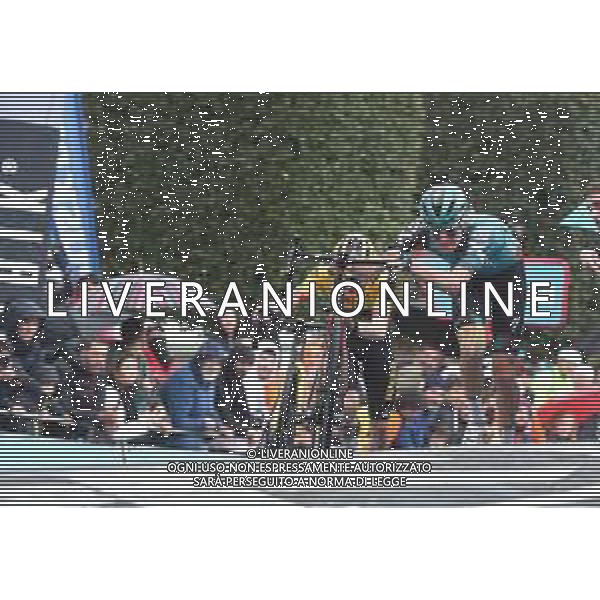 08-04-2022 Itzulia Basque Country; Tappa 05 Zamudio - Mallabia; 2022, Bora - Hansgrohe; 2022, Jumbo - Visma; Vlasov, Aleksandr; Vingegaard, Jonas; ©SIROTTI/AGENZIA ALDO LIVERANI SAS
