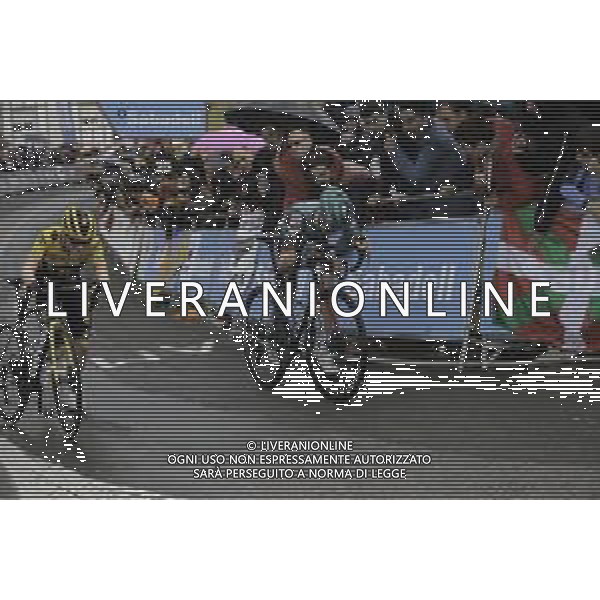 08-04-2022 Itzulia Basque Country; Tappa 05 Zamudio - Mallabia; 2022, Bora - Hansgrohe; 2022, Jumbo - Visma; Vlasov, Aleksandr; Vingegaard, Jonas; ©SIROTTI/AGENZIA ALDO LIVERANI SAS