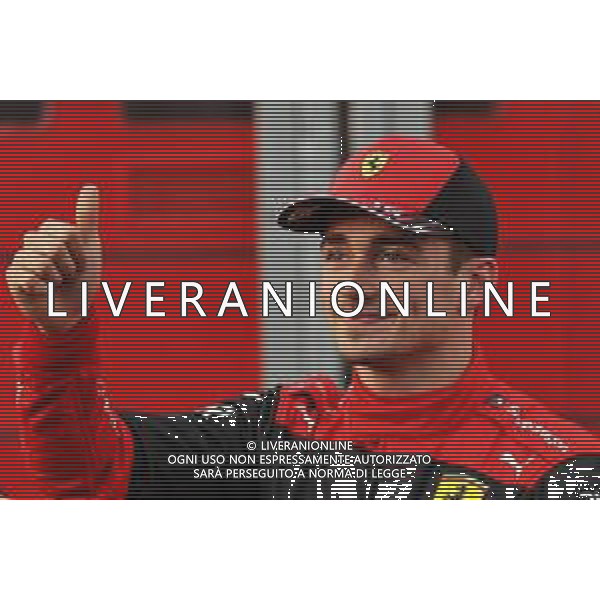 Charles Leclerc (MON) Ferrari celebrates his pole position in qualifying parc ferme. 09.04.2022. Formula 1 World Championship, Rd 3, Australian Grand Prix, Albert Park, Melbourne, Australia, Qualifying Day. - www.xpbimages.com, EMail: requests@xpbimages.com © Copyright: Bearne / XPB Images/AGENZIA ALDO LIVERANI SAS - ITALY ONLY EDITORIAL USE ONLY