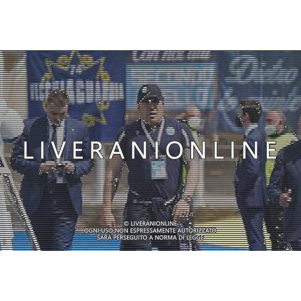 Emmanuele Mastrodonato/LMedia - US Lecce vs SPAL - Italian soccer Serie B match 2021/2022 April 09 2022 - Stadio Via del Mare Lecce, Italy US Lecce vs SPAL Photo showing: the president Joe Tacopina (Spal) Presidente @Emmanuele Mastrodonato/LiveMedia /AGENZIA ALDO LIVERANI SAS