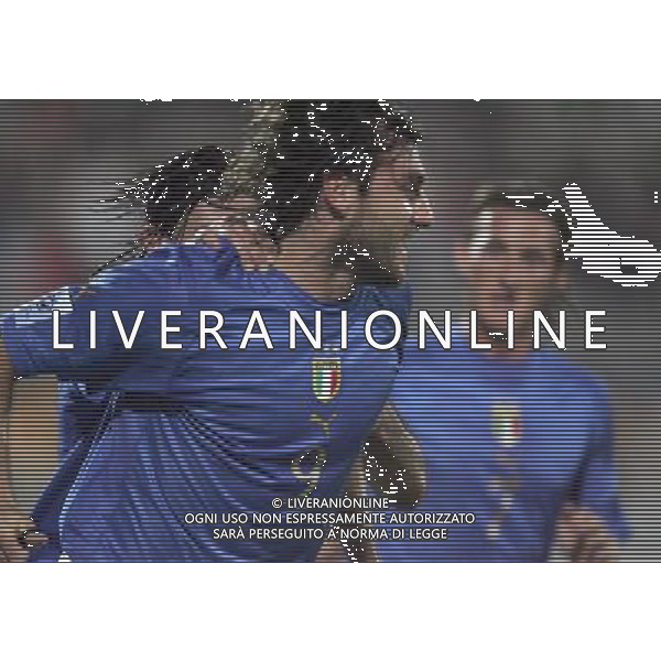 LECCE 12/10/2005 QUALIFICAZIONI MONDIALI GERMANIA 2006 ITALIA-MOLDOVA NELLA FOTO: VIERI CHRISTIAN FOTO FABRIZIO TERRUSO/AG. ALDO LIVERANI