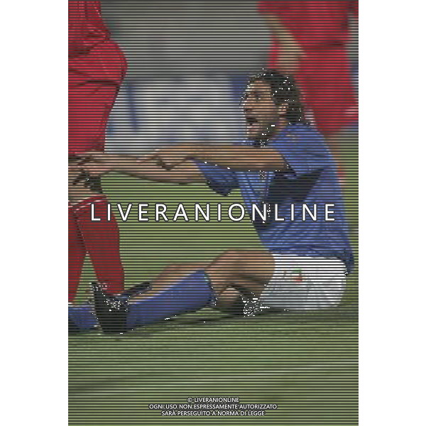 LECCE 12/10/2005 QUALIFICAZIONI MONDIALI GERMANIA 2006 ITALIA-MOLDOVA NELLA FOTO: VIERI CHRISTIAN FOTO FABRIZIO TERRUSO/AG. ALDO LIVERANI