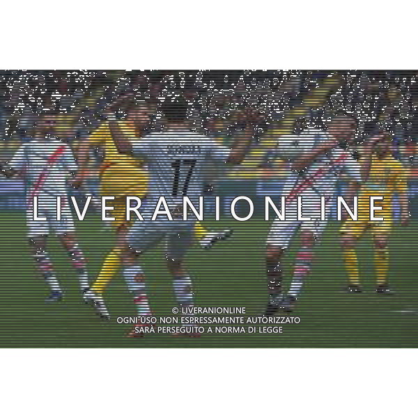 Frosinone vs Cremonese Campionato Serie B - 34 Giornata Stadio Benito Stirpe - Frosinone 09-04-2022 nella foto Fallo da rigore di Ravanelli ©Federico Gaetano/AGENZIA ALDO LIVERANI SAS