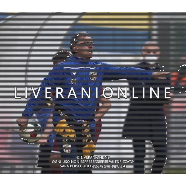 FERMANA - REGGIANA CAMPIONATO CALCIO SERIE C LEGA PRO 09.04.2022 NELLA FOTO GABRIELE BALDASSARRI ALLENATORE FERMAMA ©SANTANDREA/AGENZIA ALDO LIVERANI SAS