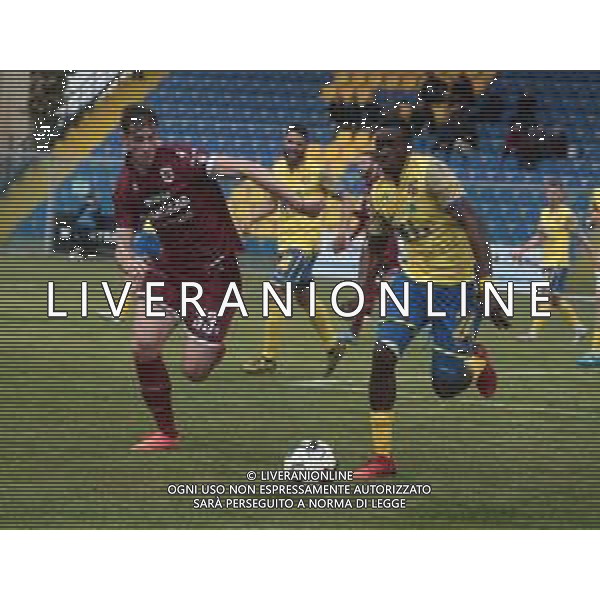 FERMANA - REGGIANA CAMPIONATO CALCIO SERIE C LEGA PRO 09.04.2022 NELLA FOTO CRISTIAN CAUZ E MALICK MBAYE ©SANTANDREA/AGENZIA ALDO LIVERANI SAS