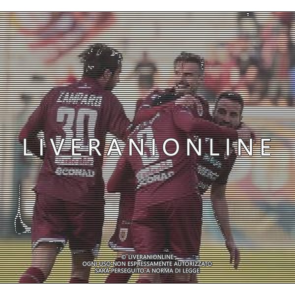 FERMANA - REGGIANA CAMPIONATO CALCIO SERIE C LEGA PRO 09.04.2022 NELLA FOTO ESULTANZA DOPO IL GOL DI MICHELE CREMONESI ©SANTANDREA/AGENZIA ALDO LIVERANI SAS