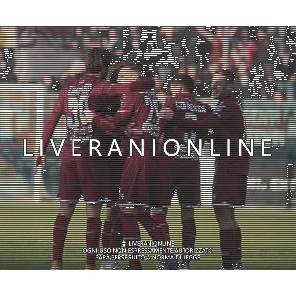 FERMANA - REGGIANA CAMPIONATO CALCIO SERIE C LEGA PRO 09.04.2022 NELLA FOTO ESULTANZA DOPO IL GOL DI MICHELE CREMONESI ©SANTANDREA/AGENZIA ALDO LIVERANI SAS