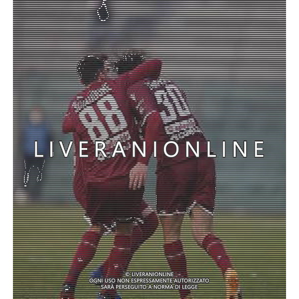 FERMANA - REGGIANA CAMPIONATO CALCIO SERIE C LEGA PRO 09.04.2022 NELLA FOTO ESULTANZA DOPO IL GOL DI LUCA ZAMPARO ©SANTANDREA/AGENZIA ALDO LIVERANI SAS