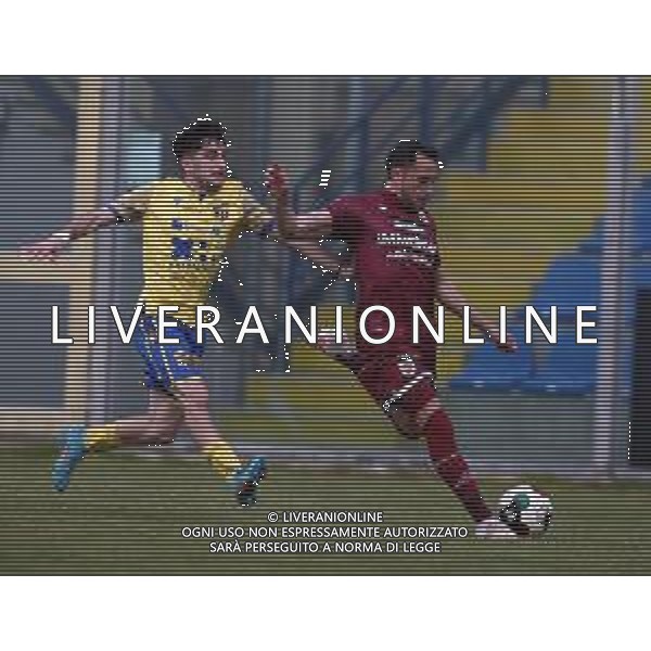 FERMANA - REGGIANA CAMPIONATO CALCIO SERIE C LEGA PRO 09.04.2022 NELLA FOTO SERGIO CONTESSA E ORAZIO PANNITTERI ©SANTANDREA/AGENZIA ALDO LIVERANI SAS