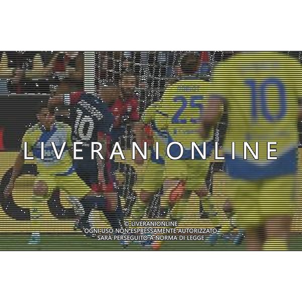 9-4-2022. Cagliari Calcio - Juventus F:C. 32° giornata Serie A 2021/2022. Italia, Sardegna, Cagliari, stadio Unipol Domus. Salvatore Moi/Aldo Liverani s.a.s.. Nella foto: Gol del Cagliari in casa allo stadio Unipol Domus di Cagliari contro Juventus. Segna: Joao Pedro Cagliari ©MOI/AGENZIA ALDO LIVERANI SAS