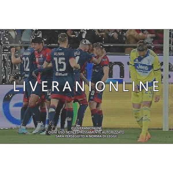 9-4-2022. Cagliari Calcio - Juventus F:C. 32° giornata Serie A 2021/2022. Italia, Sardegna, Cagliari, stadio Unipol Domus. Salvatore Moi/Aldo Liverani s.a.s.. Nella foto: Gol del Cagliari in casa allo stadio Unipol Domus di Cagliari contro Juventus. Segna: Joao Pedro Cagliari - Esultanza ©MOI/AGENZIA ALDO LIVERANI SAS
