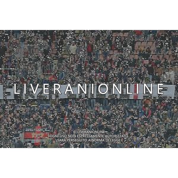 9-4-2022. Cagliari Calcio - Juventus F:C. 32° giornata Serie A 2021/2022. Italia, Sardegna, Cagliari, stadio Unipol Domus. Salvatore Moi/Aldo Liverani s.a.s.. Nella foto: Sconvolts, tifosi del Cagliari in casa nella curva nord dello stadio Unipol Domus di Cagliari ©MOI/AGENZIA ALDO LIVERANI SAS