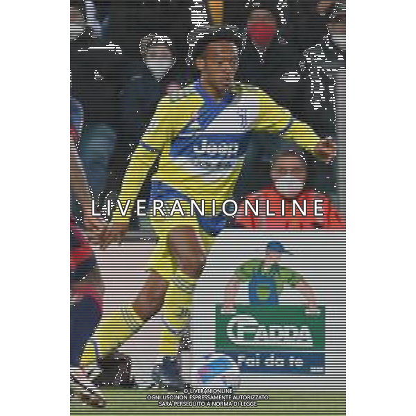 9-4-2022. Cagliari Calcio - Juventus F:C. 32° giornata Serie A 2021/2022. Italia, Sardegna, Cagliari, stadio Unipol Domus. Salvatore Moi/Aldo Liverani s.a.s.. Nella foto: Juan Cuadrado Juventus ©MOI/AGENZIA ALDO LIVERANI SAS
