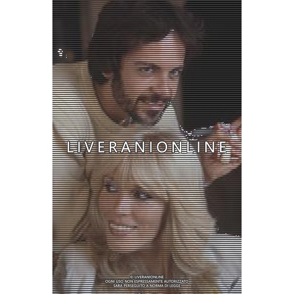 RETROSPETTIVA AMANDA LEAR ATTRICE E CANTANTE NELLA FOTO CON IL MARITO ALAIN-PHILIPPE MALAGNAC d\'ARGENS de VILLELE NEL 1978 ©Archivio Giovanni Liverani/AGENZIA ALDO LIVERANI SAS
