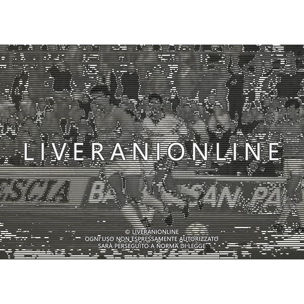 11-12-1988 BRESCIA CAMPIONATO DI CALCIO SERIE B BRESCIA-EMPOLI 1-0 NELLA FOTO AZIONE DI GIOCO AG ALDO LIVERANI SAS