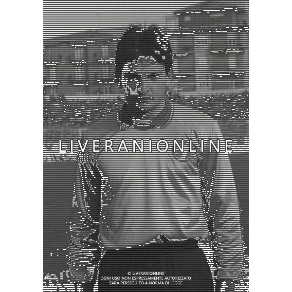 1986 PRIMI PIANI ROSA GIOCATORI NAZIONALE ITALIANA UNDER 21 NELL FOTO GIUSEPPE GATTA AG ALDO LIVERANI SAS