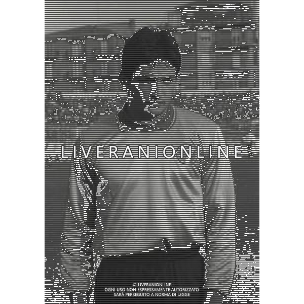 1986 PRIMI PIANI ROSA GIOCATORI NAZIONALE ITALIANA UNDER 21 NELL FOTO GIUSEPPE GATTA AG ALDO LIVERANI SAS