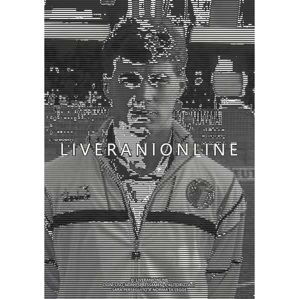 1986 PRIMI PIANI ROSA GIOCATORI NAZIONALE ITALIANA UNDER 21 NELL FOTO FRANCESCO ZANONCELLI AG ALDO LIVERANI SAS