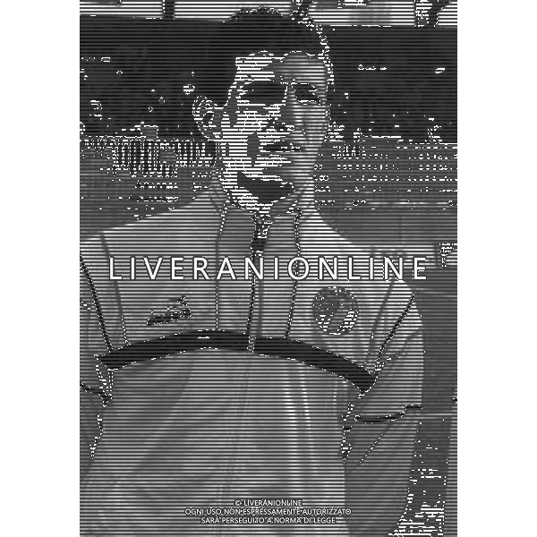 1986 PRIMI PIANI ROSA GIOCATORI NAZIONALE ITALIANA UNDER 21 NELL FOTO CIRO FERRARA AG ALDO LIVERANI SAS