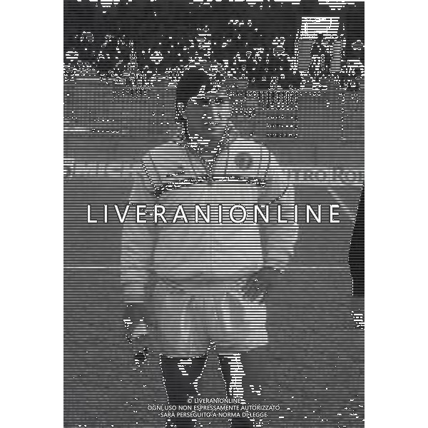 1986 PRIMI PIANI ROSA GIOCATORI NAZIONALE ITALIANA UNDER 21 NELL FOTO GIUSEPPE GALDERISI AG ALDO LIVERANI SAS