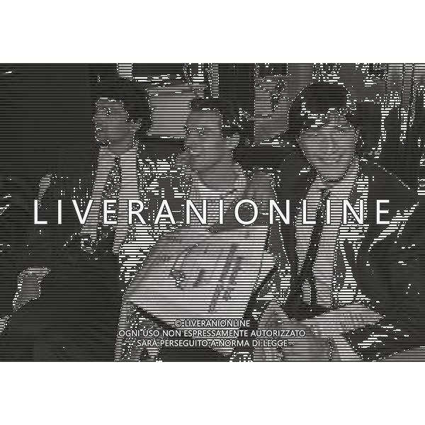 1987-1988 MILANELLO RADUNO NAZIONALE ITALIANA NELLA FOTO ALESSANDRO ALTOBELLI-ANTONIO CABRINI-WALTER ZENGA AG ALDO LIVERANI SAS
