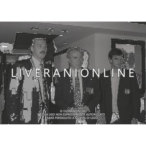 1987-1988 MILANELLO RADUNO NAZIONALE ITALIANA NELLA FOTO STEFANO TACCONI AZEGLIO VICINI E LUIGI DE AGOSTINI AG ALDO LIVERANI SAS