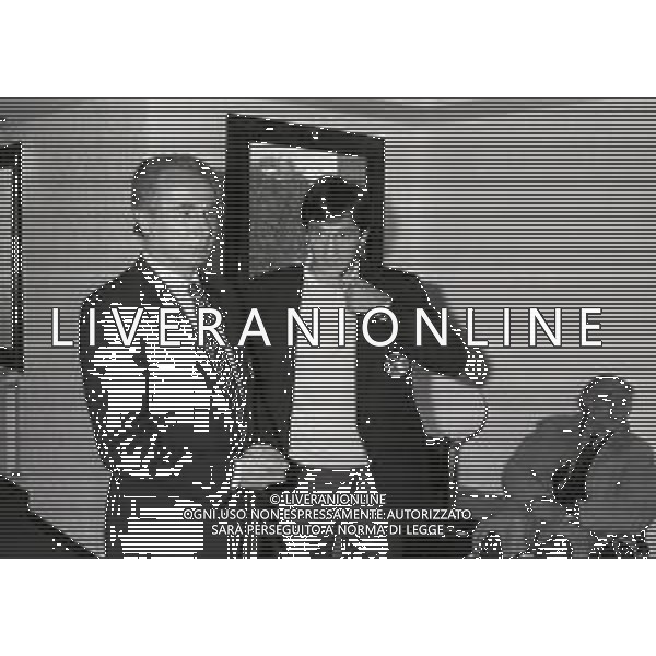 1987-1988 MILANELLO RADUNO NAZIONALE ITALIANA NELLA FOTO AZEGLIO VICINI E LUIGI DE AGOSTINI AG ALDO LIVERANI SAS