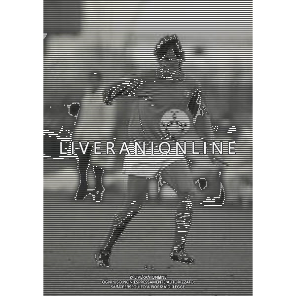 02-12-1987 PIACENZA QUALIFICAZIONE EUROPERO ITALIA UNDER 21-PORTOGALLO UNDER 21 6-0 NELLA FOTO PAOLO MALDINI AG ALDO LIVERANI SAS
