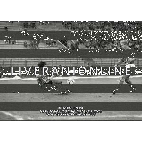 02-12-1987 PIACENZA QUALIFICAZIONE EUROPERO ITALIA UNDER 21-PORTOGALLO UNDER 21 6-0 NELLA FOTO GOAL SILVANO BENEDETTI AG ALDO LIVERANI SAS